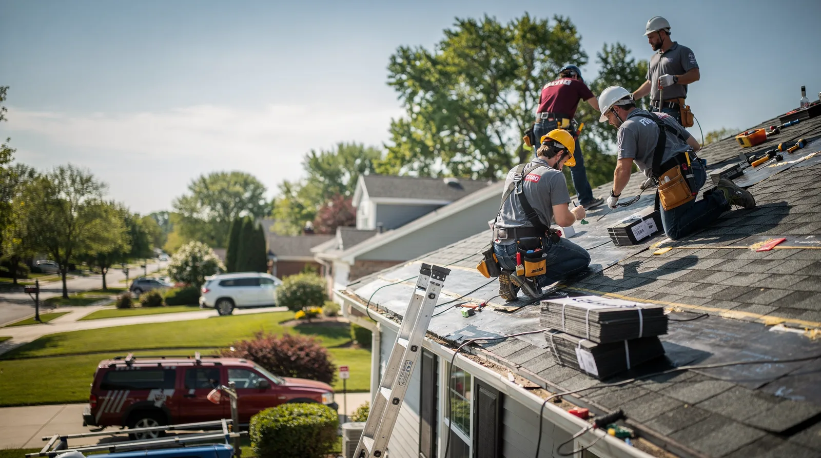 Roof Repair in Burnham, ME around you